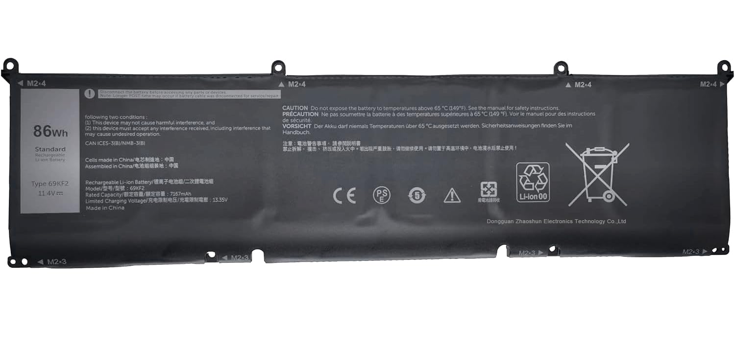 Amazon.co.jp: 69KF2 バッテリー交換用Dell XPS 15 9520 9510 9500 G15